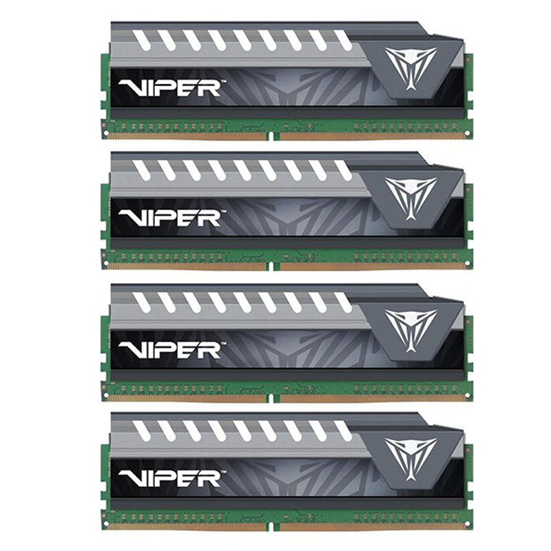 Patriot Viper Elite DDR4 2666 CL15 Quad Channel Desktop RAM - 64GB